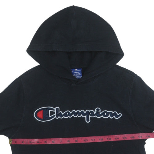 Mens UK Size S Champion Black Pullover Hoodie