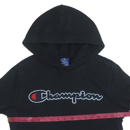 Mens UK Size S Champion Black Pullover Hoodie