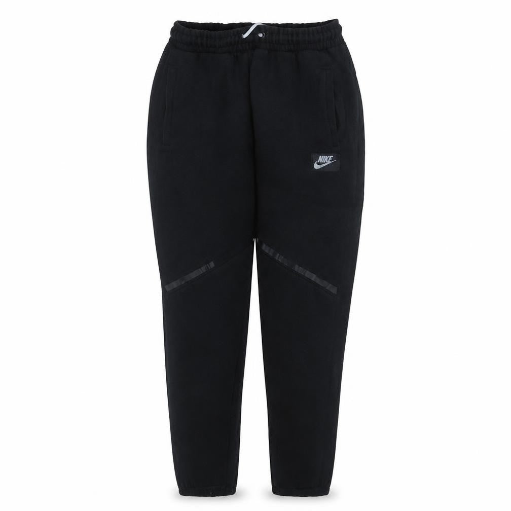 Nike Men Black Fleece Jogger Trousers Size S Regular Fit