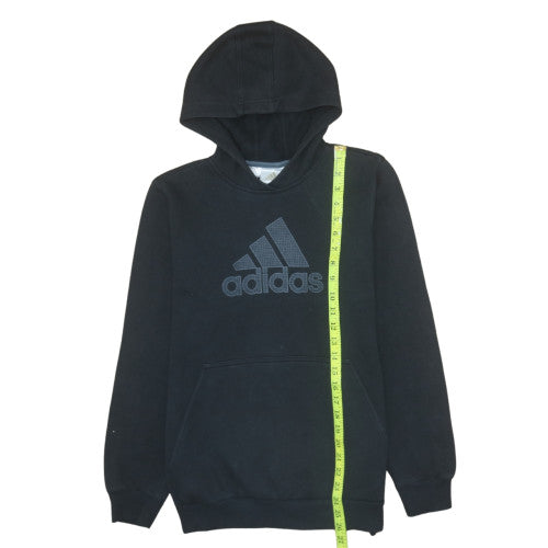Boys UK Size 11-12 Years adidas Black Pullover Hoodie