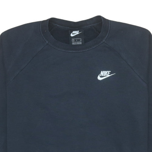 Mens UK Size S Nike Black Pullover Sweatshirt