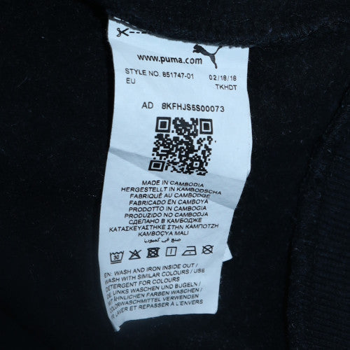 Mens UK Size M PUMA Black Pullover Sweatshirt