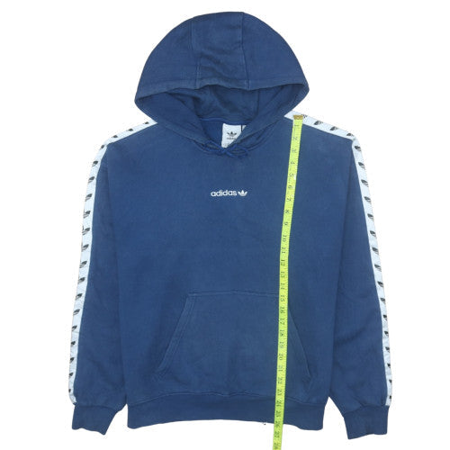 Mens UK Size M adidas Blue Pullover Hoodie