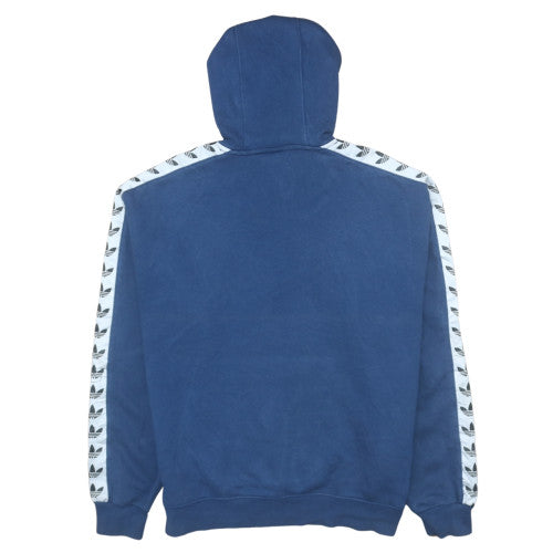 Mens UK Size M adidas Blue Pullover Hoodie