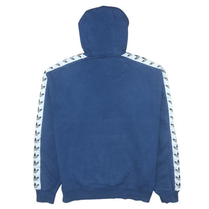 Mens UK Size M adidas Blue Pullover Hoodie