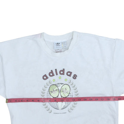 Womens UK Size S adidas White Pullover Sweatshirt