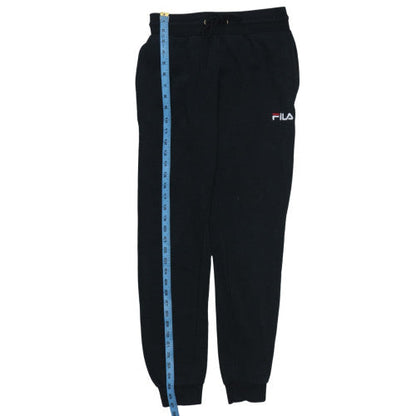Womens UK Size XS FILA Regular Fit Jogger Black Trousers
