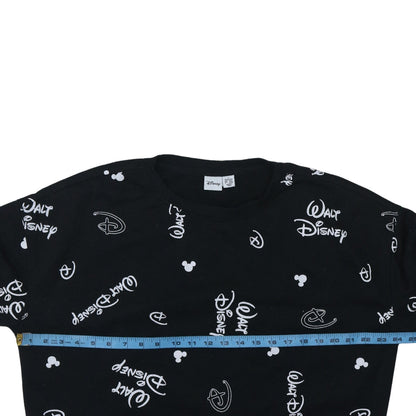Womens UK Size L Disney Black Pullover Sweatshirt