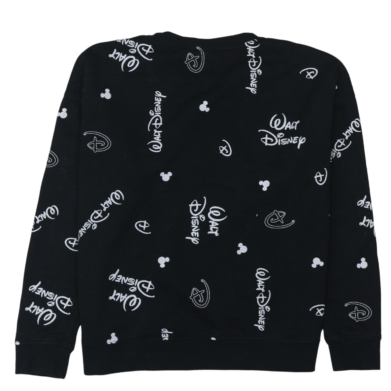Womens UK Size L Disney Black Pullover Sweatshirt