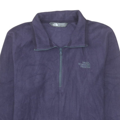 Womens UK Size S The North Face Purple Pullover Sweatshirt