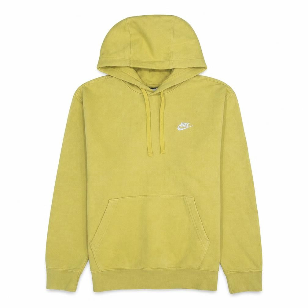 Mens UK Size M Nike Yellow Pullover Hoodie