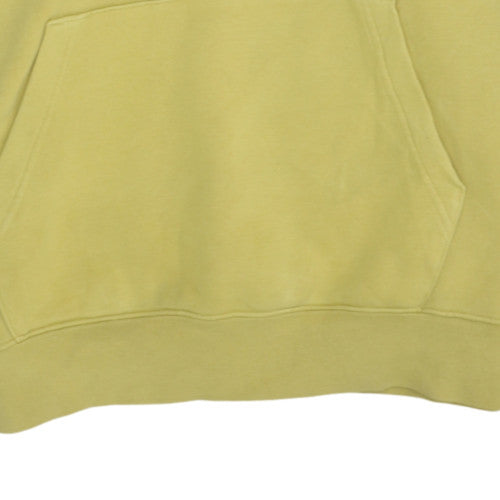 Mens UK Size M Nike Yellow Pullover Hoodie