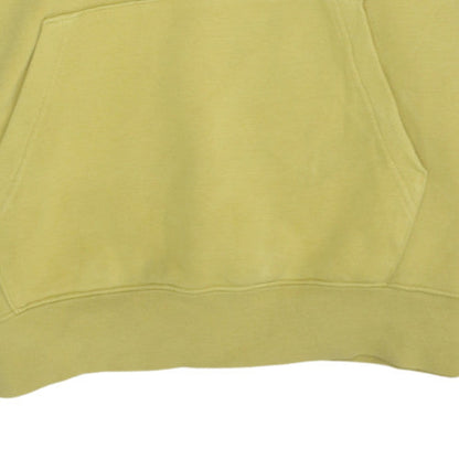 Mens UK Size M Nike Yellow Pullover Hoodie