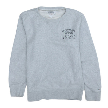Womens UK Size 14 Tommy Hilfiger Grey Pullover Sweatshirt