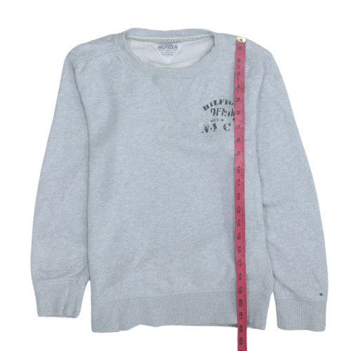 Womens UK Size 14 Tommy Hilfiger Grey Pullover Sweatshirt