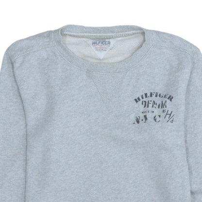 Womens UK Size 14 Tommy Hilfiger Grey Pullover Sweatshirt