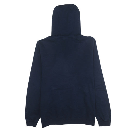 Mens UK Size L Nike Blue Pullover Hoodie