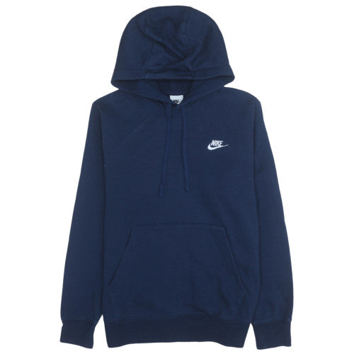 Mens UK Size S Nike Blue Pullover Hoodie