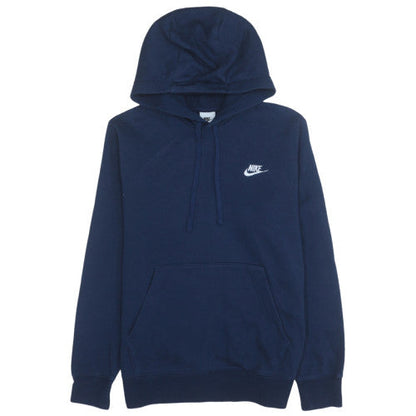 Mens UK Size S Nike Blue Pullover Hoodie