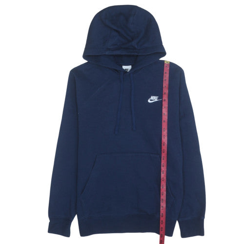 Mens UK Size S Nike Blue Pullover Hoodie