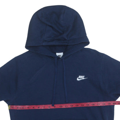 Mens UK Size S Nike Blue Pullover Hoodie