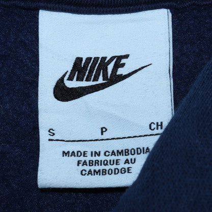 Mens UK Size S Nike Blue Pullover Hoodie