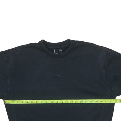 Womens UK Size M adidas Black Pullover Sweatshirt