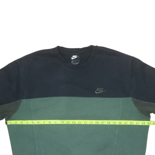 Mens UK Size L Nike Green Pullover Sweatshirt