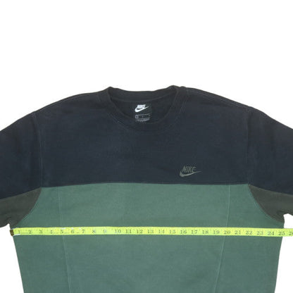Mens UK Size L Nike Green Pullover Sweatshirt