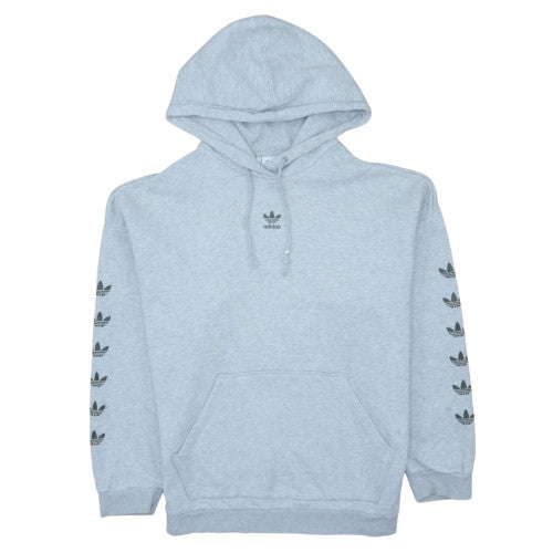 Womens UK Size 12 adidas Grey Pullover Hoodie