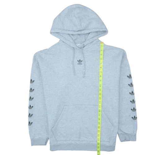 Womens UK Size 12 adidas Grey Pullover Hoodie