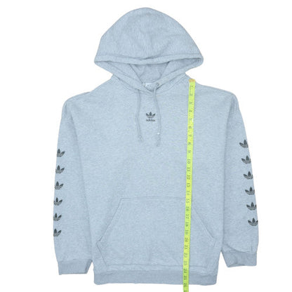Womens UK Size 12 adidas Grey Pullover Hoodie