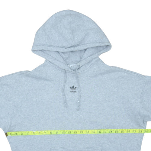 Womens UK Size 12 adidas Grey Pullover Hoodie