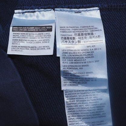 Mens UK Size M Levi's Blue Pullover Sweatshirt
