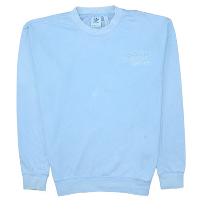Mens UK Size M adidas Blue Pullover Sweatshirt
