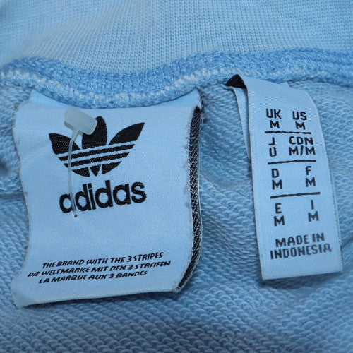 Mens UK Size M adidas Blue Pullover Sweatshirt