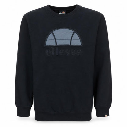 Mens UK Size XS ellesse Black Pullover Sweatshirt