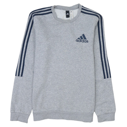 Mens UK Size M adidas Grey Pullover Sweatshirt