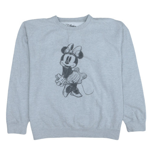 Womens UK Size 16/18 Disney Grey Pullover Sweatshirt