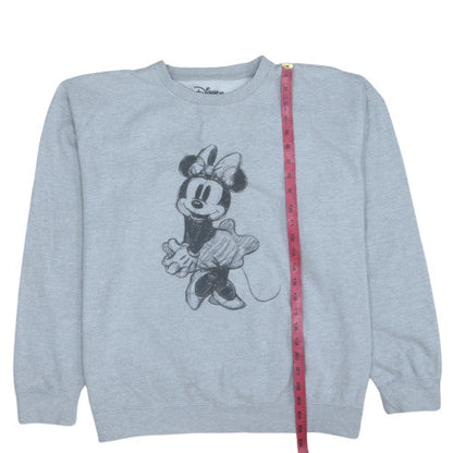 Womens UK Size 16/18 Disney Grey Pullover Sweatshirt