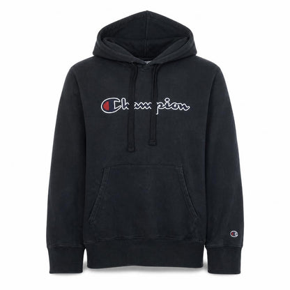 Womens UK Size L Champion Black Pullover Hoodie