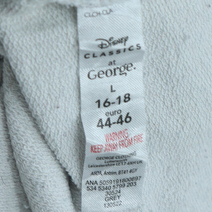 Womens UK Size 16-18 George Grey Pullover Sweatshirt