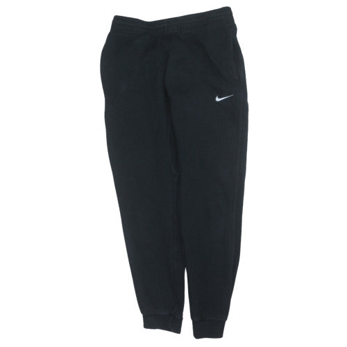 Mens UK Size S Nike Regular Fit Jogger Black Trousers