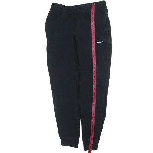 Mens UK Size S Nike Regular Fit Jogger Black Trousers