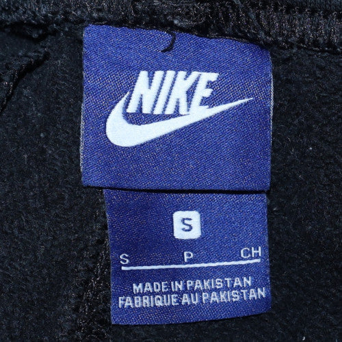 Mens UK Size S Nike Regular Fit Jogger Black Trousers