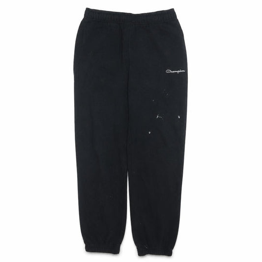Mens UK Size M Champion Regular Fit Sweatpants Black Trousers
