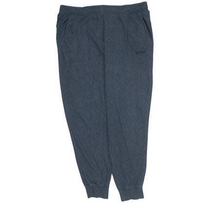 Mens UK Size 2XL PUMA Regular Fit Jogger Blue Trousers