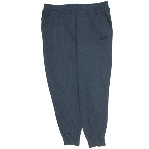 Mens UK Size 2XL PUMA Regular Fit Jogger Blue Trousers