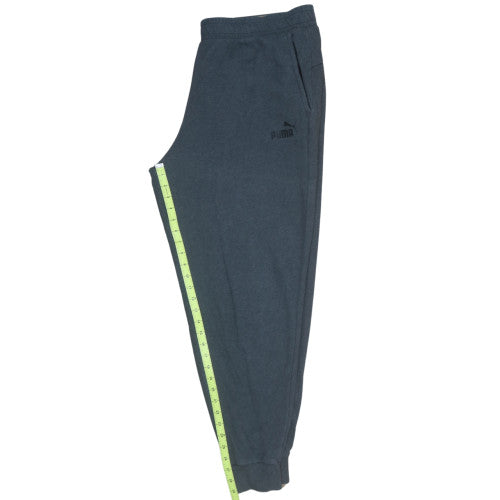 Mens UK Size 2XL PUMA Regular Fit Jogger Blue Trousers