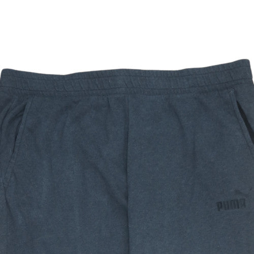 Mens UK Size 2XL PUMA Regular Fit Jogger Blue Trousers